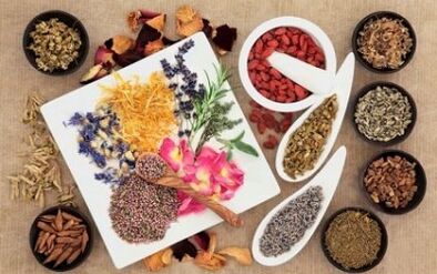 Phytotherapie, um ein Mitglied zu erhöhen